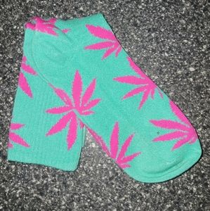 Adult novelties weed leaf tube socks